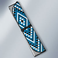 Aotearoa Atua Ranginui Auto Sun Shade Maori Sky Father Koru Patterns