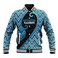 Custom Aotearoa Atua Ranginui Baseball Jacket Maori Sky Father Koru Patterns