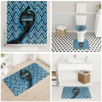 Aotearoa Atua Ranginui Bathroom Set Maori Sky Father Koru Patterns