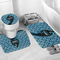 Aotearoa Atua Ranginui Bathroom Set Maori Sky Father Koru Patterns