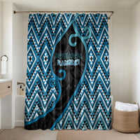 Aotearoa Atua Ranginui Bathroom Set Maori Sky Father Koru Patterns