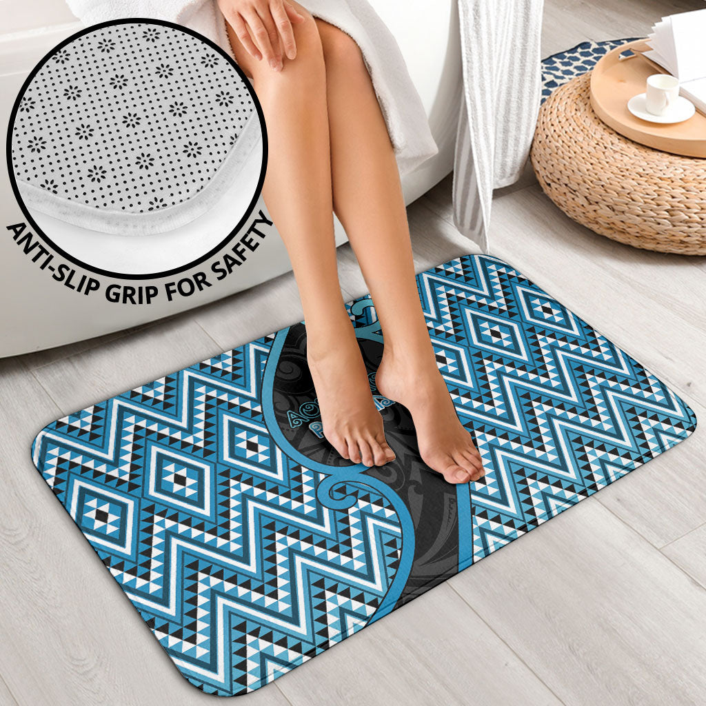 Aotearoa Atua Ranginui Bathroom Set Maori Sky Father Koru Patterns