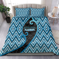 Aotearoa Atua Ranginui Bedding Set Maori Sky Father Koru Patterns