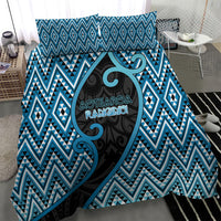 Aotearoa Atua Ranginui Bedding Set Maori Sky Father Koru Patterns