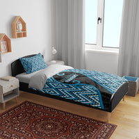 Aotearoa Atua Ranginui Bedding Set Maori Sky Father Koru Patterns