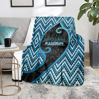 Aotearoa Atua Ranginui Blanket Maori Sky Father Koru Patterns