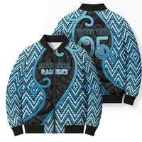 Custom Aotearoa Atua Ranginui Bomber Puffer Jacket Maori Sky Father Koru Patterns