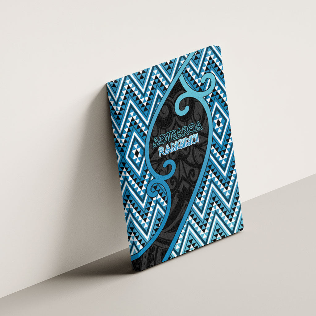 Aotearoa Atua Ranginui Canvas Wall Art Maori Sky Father Koru Patterns