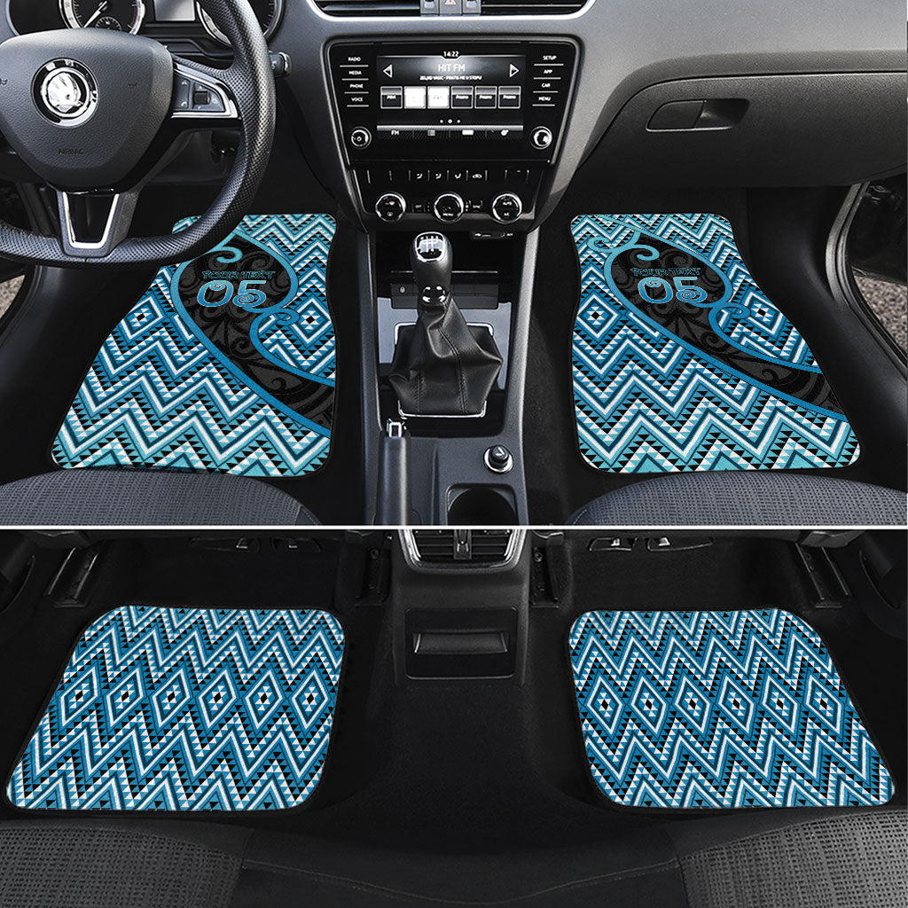 Custom Aotearoa Atua Ranginui Car Mats Maori Sky Father Koru Patterns