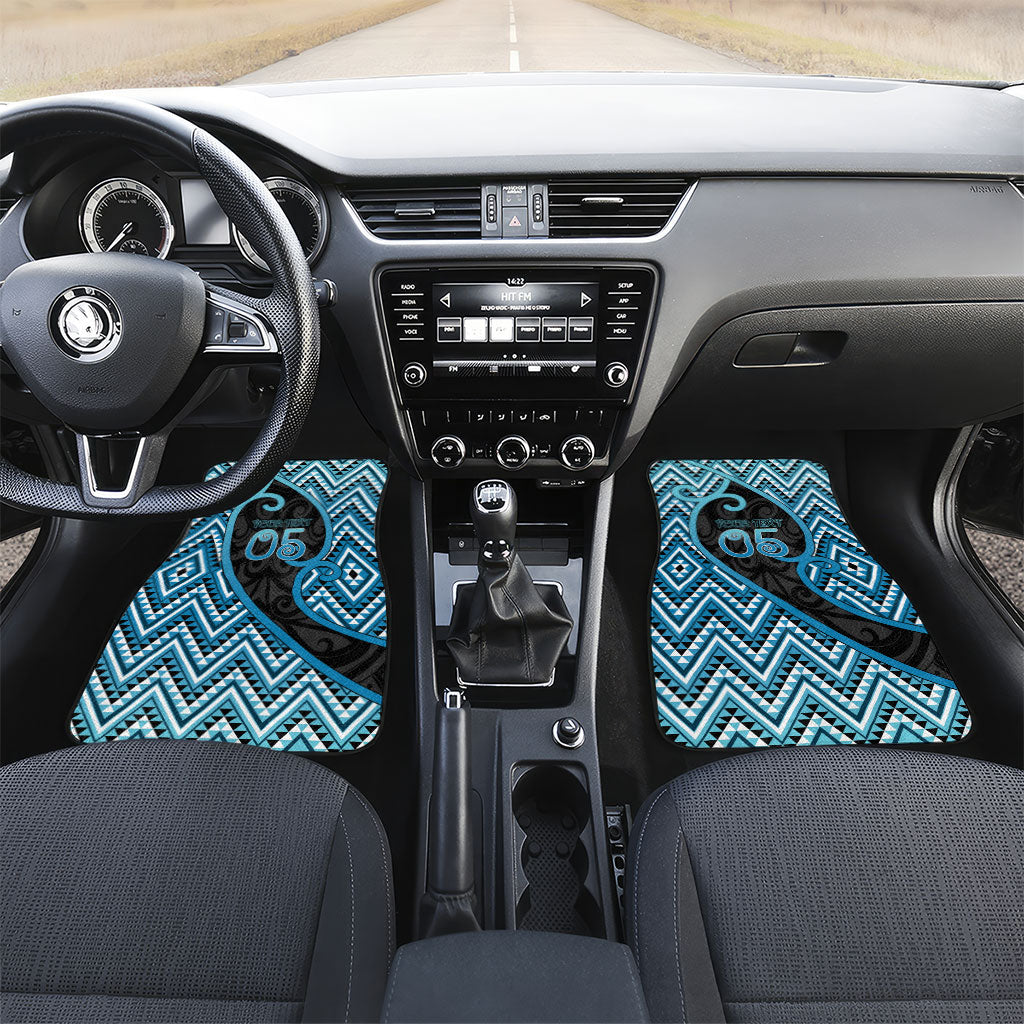 Custom Aotearoa Atua Ranginui Car Mats Maori Sky Father Koru Patterns