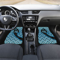 Custom Aotearoa Atua Ranginui Car Mats Maori Sky Father Koru Patterns