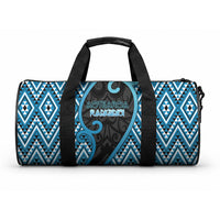 Aotearoa Atua Ranginui Duffle Bag Maori Sky Father Koru Patterns