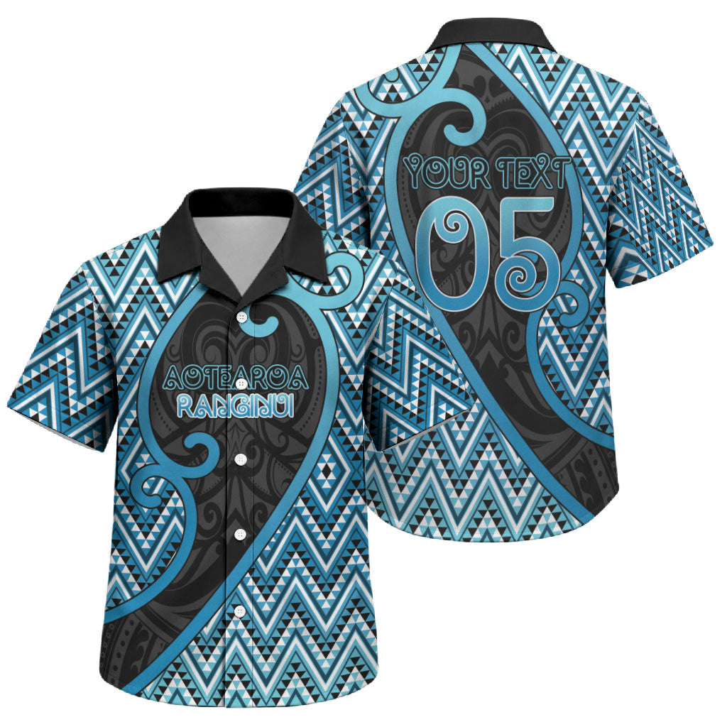Custom Aotearoa Atua Ranginui Family Matching Off The Shoulder Long Sleeve Dress and Hawaiian Shirt Maori Sky Father Koru Patterns