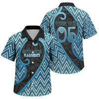 Custom Aotearoa Atua Ranginui Family Matching Off The Shoulder Long Sleeve Dress and Hawaiian Shirt Maori Sky Father Koru Patterns