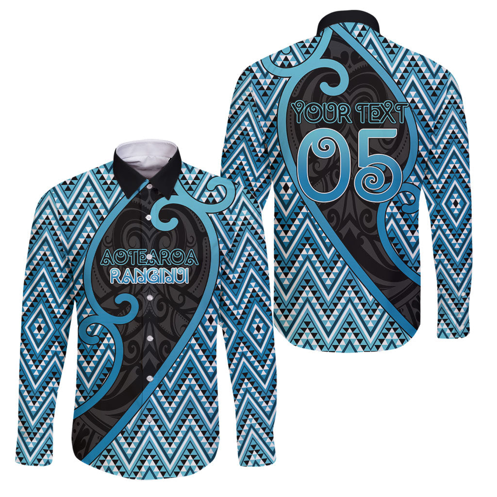Custom Aotearoa Atua Ranginui Family Matching Off Shoulder Maxi Dress and Hawaiian Shirt Maori Sky Father Koru Patterns