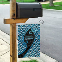 Aotearoa Atua Ranginui Garden Flag Maori Sky Father Koru Patterns