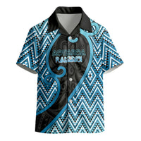 Custom Aotearoa Atua Ranginui Kid Hawaiian Shirt Maori Sky Father Koru Patterns