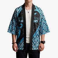 Custom Aotearoa Atua Ranginui Kimono Maori Sky Father Koru Patterns