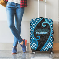 Aotearoa Atua Ranginui Luggage Cover Maori Sky Father Koru Patterns