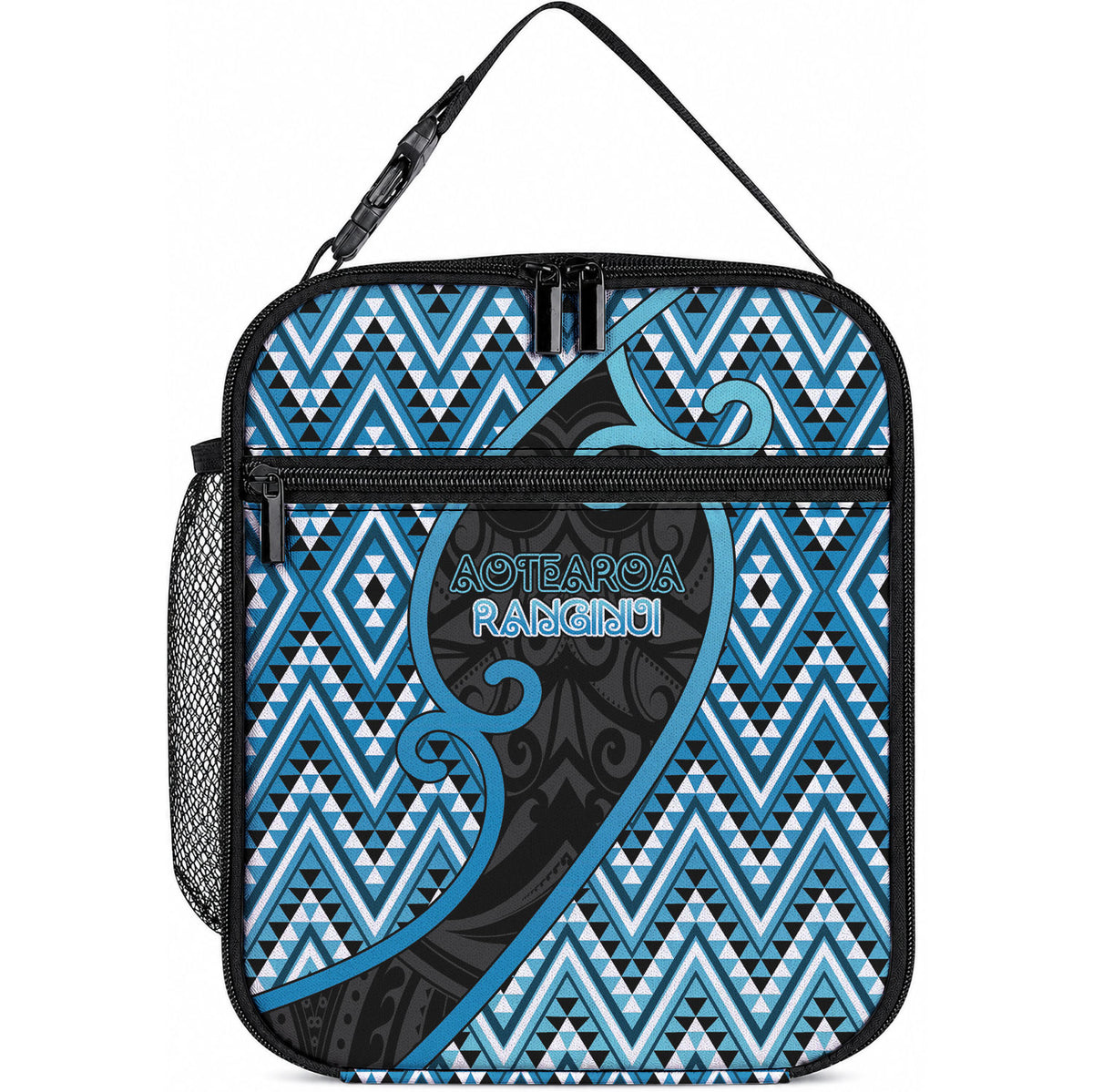 Aotearoa Atua Ranginui Lunch Bag Maori Sky Father Koru Patterns