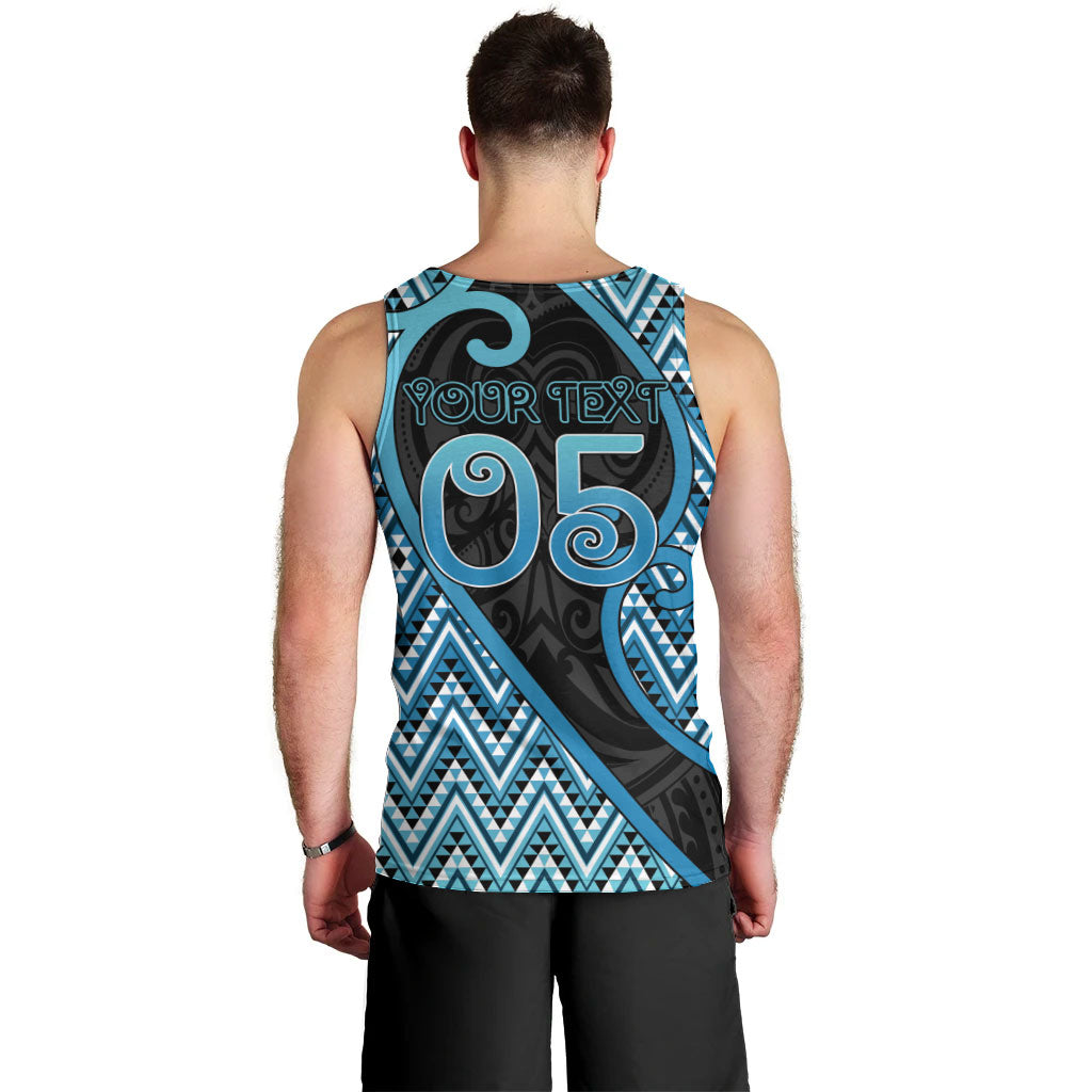 Custom Aotearoa Atua Ranginui Men Tank Top Maori Sky Father Koru Patterns