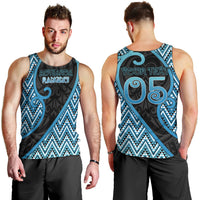 Custom Aotearoa Atua Ranginui Men Tank Top Maori Sky Father Koru Patterns