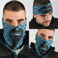 Aotearoa Atua Ranginui Neck Gaiter Maori Sky Father Koru Patterns