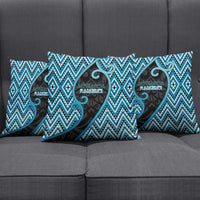 Aotearoa Atua Ranginui Pillow Cover Maori Sky Father Koru Patterns
