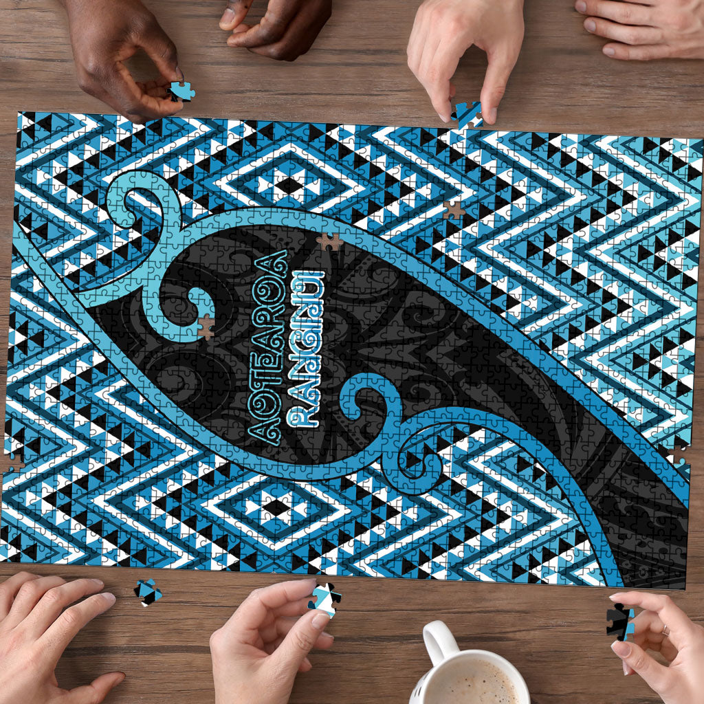 Aotearoa Atua Ranginui Puzzle Maori Sky Father Koru Patterns