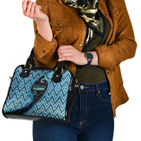 Aotearoa Atua Ranginui Shoulder Handbag Maori Sky Father Koru Patterns