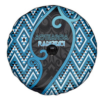 Aotearoa Atua Ranginui Spare Tire Cover Maori Sky Father Koru Patterns