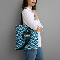 Aotearoa Atua Ranginui Tote Bag Maori Sky Father Koru Patterns