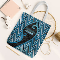 Aotearoa Atua Ranginui Tote Bag Maori Sky Father Koru Patterns