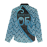 Custom Aotearoa Atua Ranginui Women Casual Shirt Maori Sky Father Koru Patterns