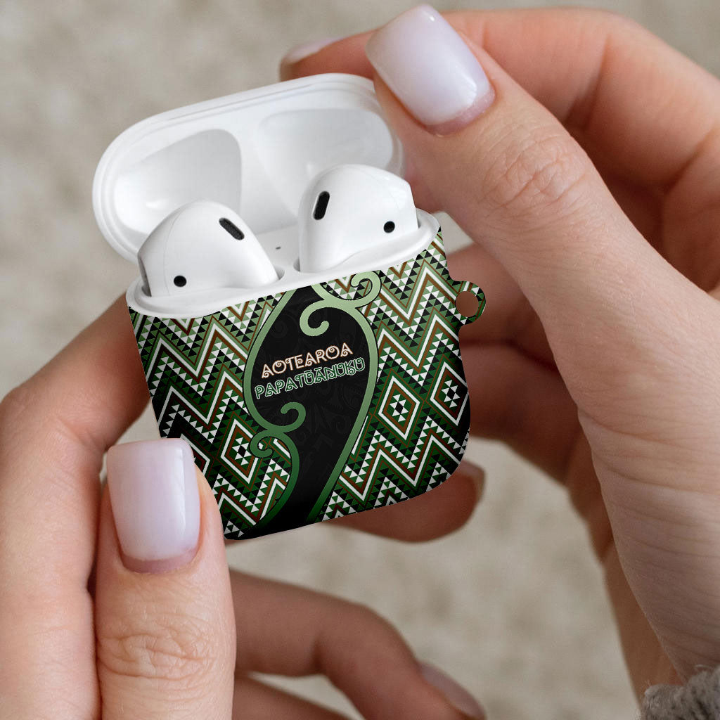 Aotearoa Atua Papatuanuku AirPods Case Earth Mother Father Koru Patterns