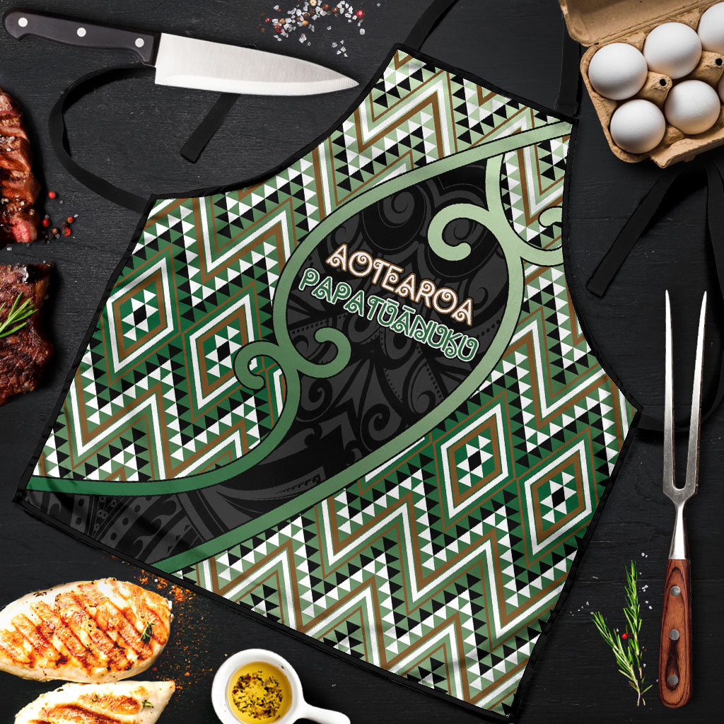 Aotearoa Atua Papatuanuku Apron Earth Mother Father Koru Patterns