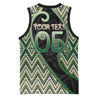 Custom Aotearoa Atua Papatuanuku Basketball Jersey Earth Mother Father Koru Patterns