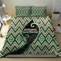 Aotearoa Atua Papatuanuku Bedding Set Earth Mother Father Koru Patterns