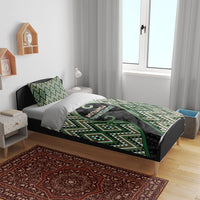 Aotearoa Atua Papatuanuku Bedding Set Earth Mother Father Koru Patterns