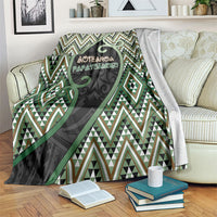 Aotearoa Atua Papatuanuku Blanket Earth Mother Father Koru Patterns