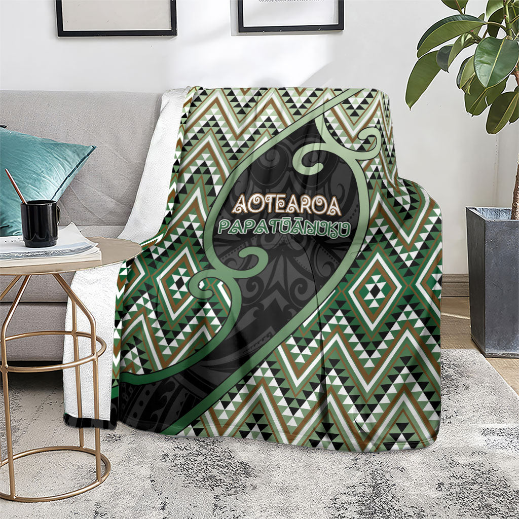 Aotearoa Atua Papatuanuku Blanket Earth Mother Father Koru Patterns