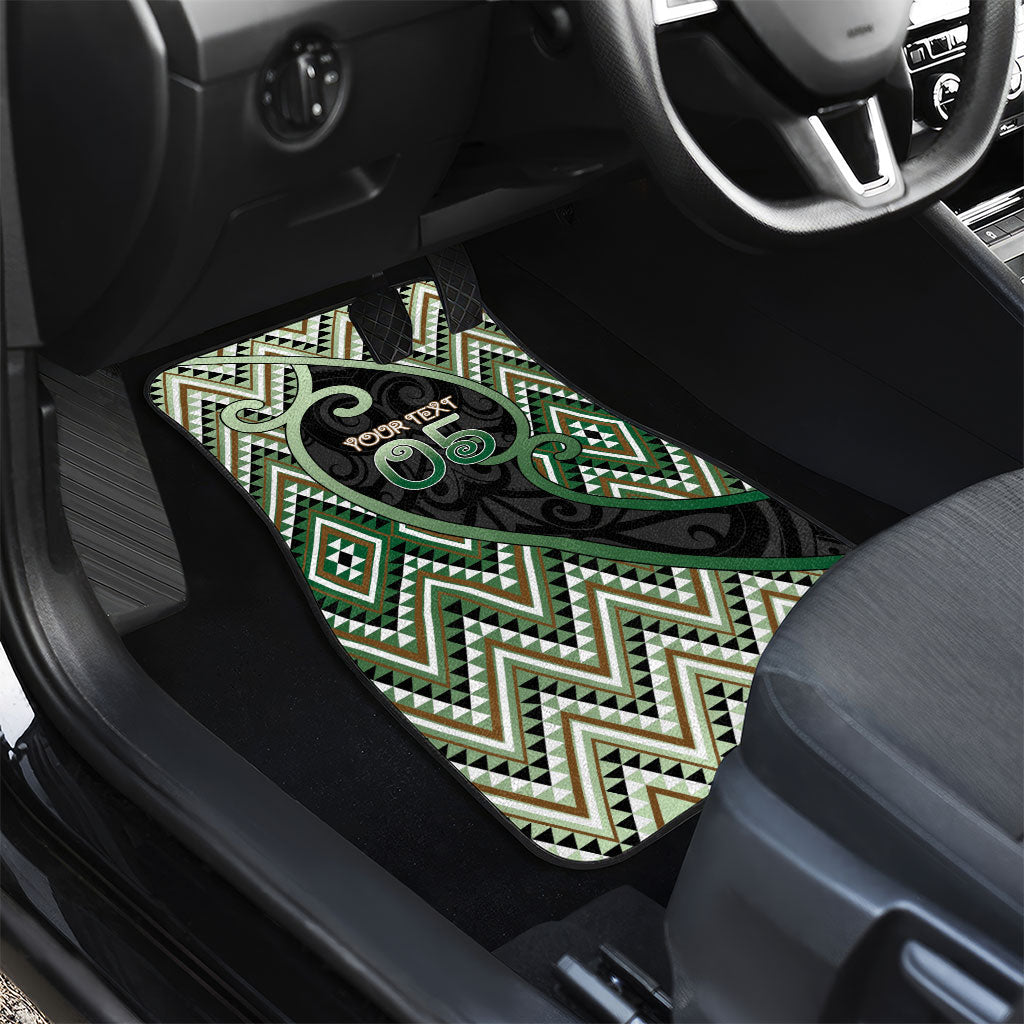 Custom Aotearoa Atua Papatuanuku Car Mats Earth Mother Father Koru Patterns