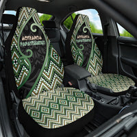 Aotearoa Atua Papatuanuku Car Seat Cover Earth Mother Father Koru Patterns