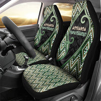 Aotearoa Atua Papatuanuku Car Seat Cover Earth Mother Father Koru Patterns