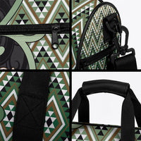 Aotearoa Atua Papatuanuku Duffle Bag Earth Mother Father Koru Patterns