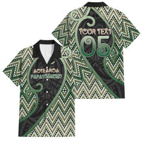 Custom Aotearoa Atua Papatuanuku Family Matching Short Sleeve Bodycon Dress and Hawaiian Shirt Earth Mother Father Koru Patterns