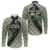Custom Aotearoa Atua Papatuanuku Family Matching Short Sleeve Bodycon Dress and Hawaiian Shirt Earth Mother Father Koru Patterns