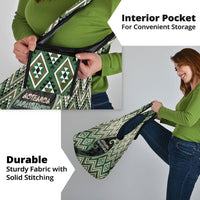Aotearoa Atua Papatuanuku Grocery Bag Earth Mother Father Koru Patterns