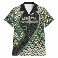 Custom Aotearoa Atua Papatuanuku Hawaiian Shirt Earth Mother Father Koru Patterns