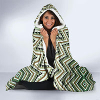 Aotearoa Atua Papatuanuku Hooded Blanket Earth Mother Father Koru Patterns